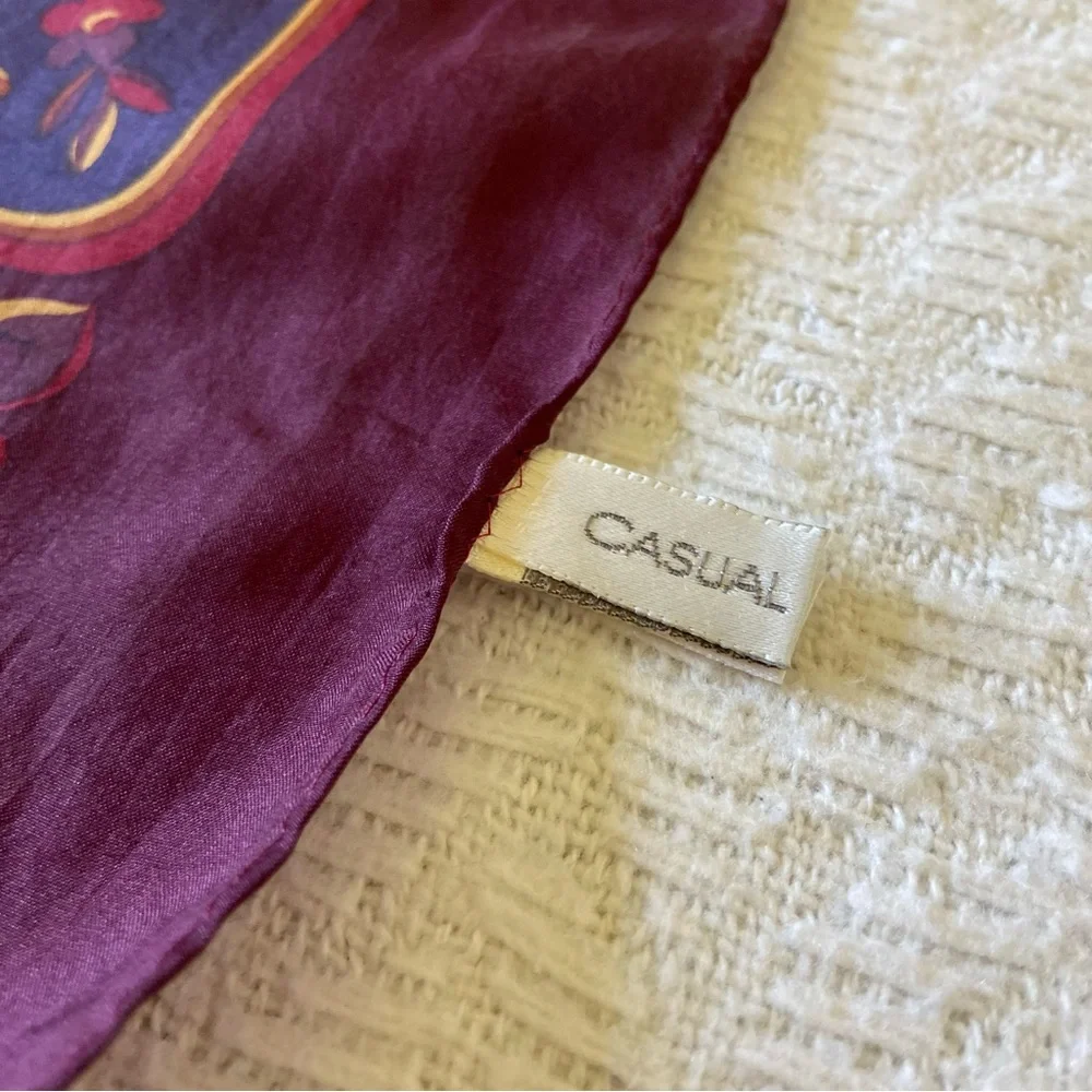 Casual Corner Silk Scarf
